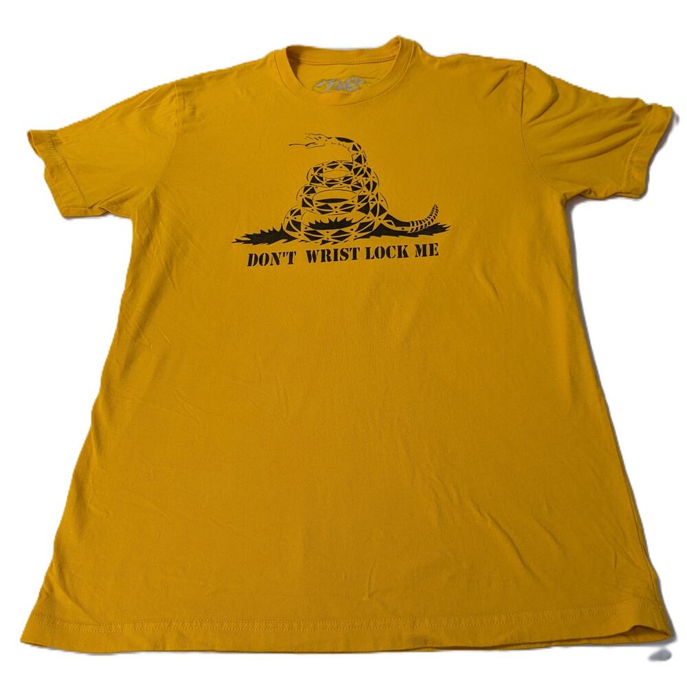 Toro "Don't Wrist Lock Me" Yellow T-Shirt Size M